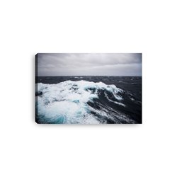 Obraz na płótnie canvas poziomy morze fale niebieski niebo natura pixitex