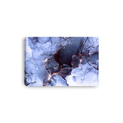 Obraz na płótnie canvas marmur nowoczesny niebieski pixitex