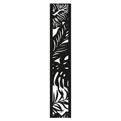 Obraz ażurowy dekoracja ścienna panel z plexi dekoracja ścienna liście monstera geometryczna pleksi pleksa pixitex