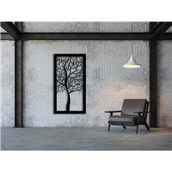 Obraz ażurowy dekoracja ścienna panel z plexi drzewo gałęzie panek dekoracyjny dekoracja ścienna geometryczna pixitex