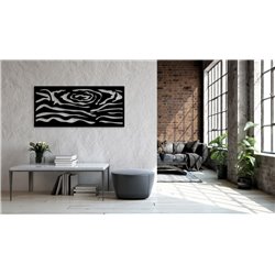 Obraz ażurowy dekoracja ścienna panel z plexi struktura drewna drewno nowoczesna dekoracja do salonu kuchni sypialni studiogra