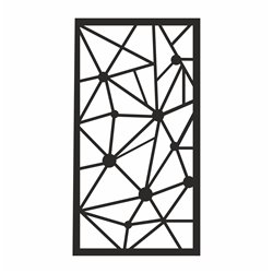 Obraz ażurowy dekoracja ścienna panel z plexi nowoczesny panel dekoracyjny geometryczny pixitex