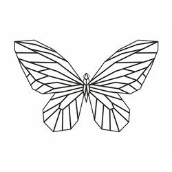 Obraz ażurowy dekoracja ścienna panel z pleksy dekoracyjny nowoczesny panel geometryczny motyl zwierzęta pixitex