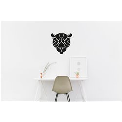 Obraz ażurowy dekoracja ścienna panel z pleksy nowoczesna dekoracja geometryczna do salonu sypialni pantera puma pixitex