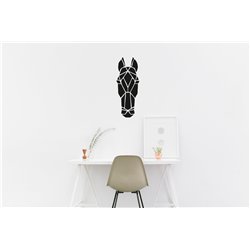 Obraz ażurowy dekoracja ścienna panel z pleksy nowoczesna dekoracja geometryczna do salonu sypialni koń studiograf