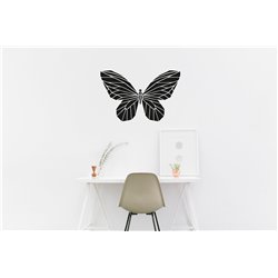 Obraz ażurowy dekoracja ścienna panel z pleksy geometryczny panel lustrzany lustro motyl motylek studiograf