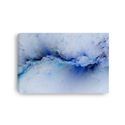 Obraz na płótnie canvas duży 120x80 niebieski wybuch błękitne pęknięcie pixitex